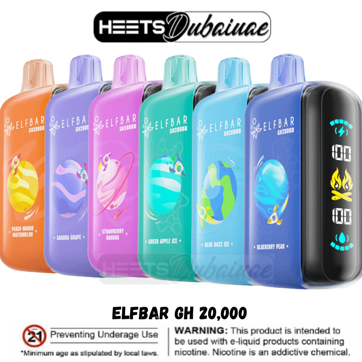 Elfbar GH20000 Puffs Disposable Vape Device