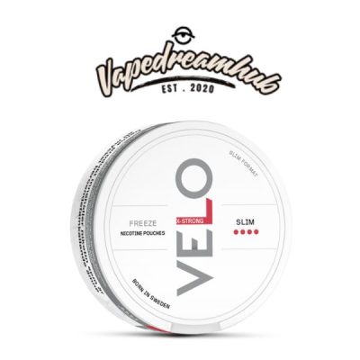 VELO X-Strong Slim Nicotine Pouches (11mg) Best Price in Dubai,UAE | Intense Menthol & Peppermint