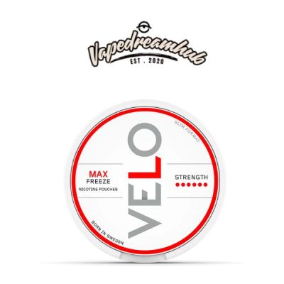 VELO Max Freeze Slim Nicotine Pouches (17mg) Best Price in Dubai, UAE
