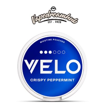 VELO Crispy Peppermint Slim Nicotine Pouches Best Price in Dubai,UAE